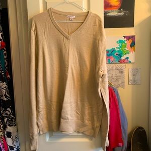 Merona tan extra long sweater